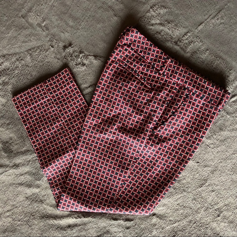 Banana Republic Geometric Print Ankle Pants